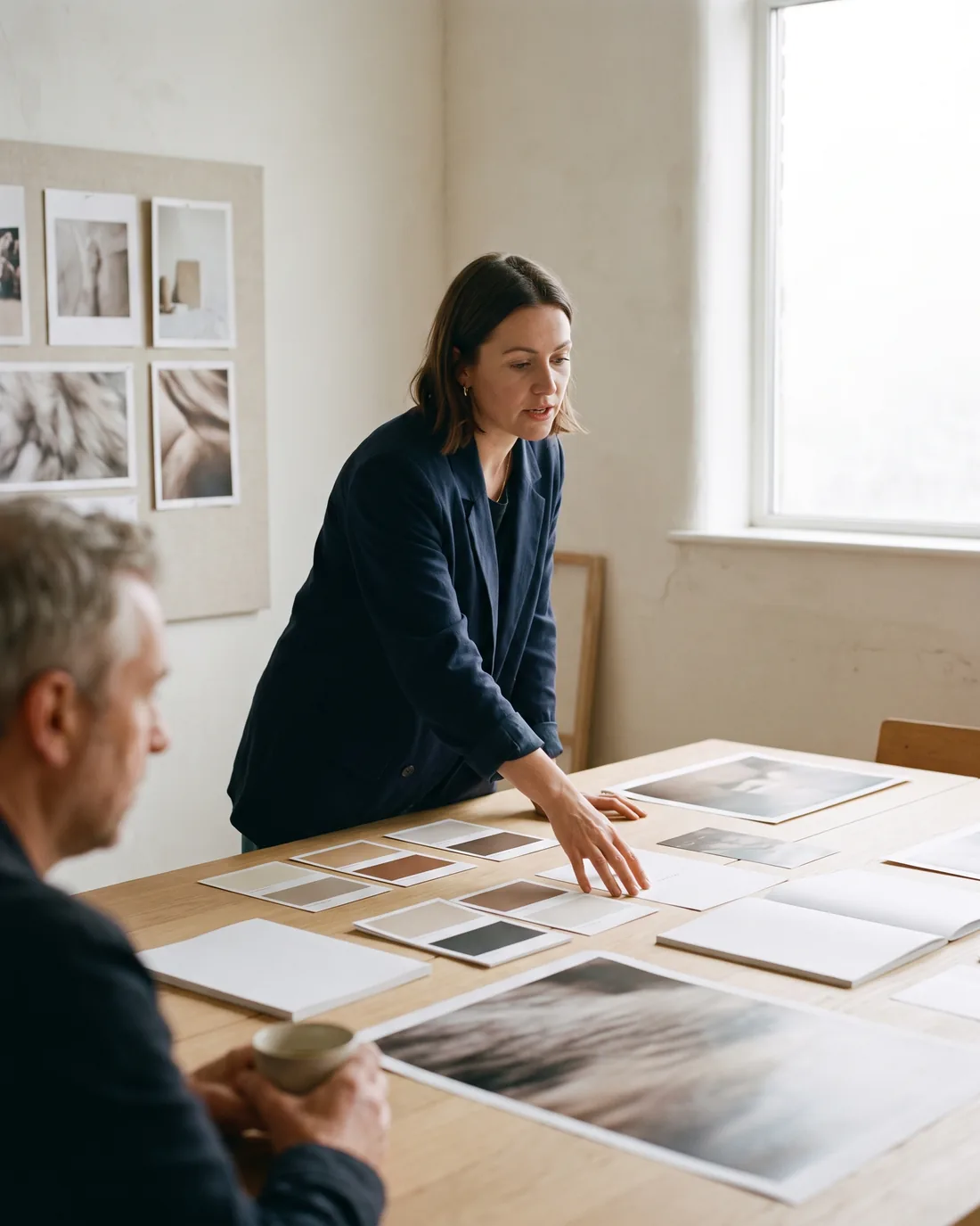 A fractional CMO at work in a Amsterdam business setting